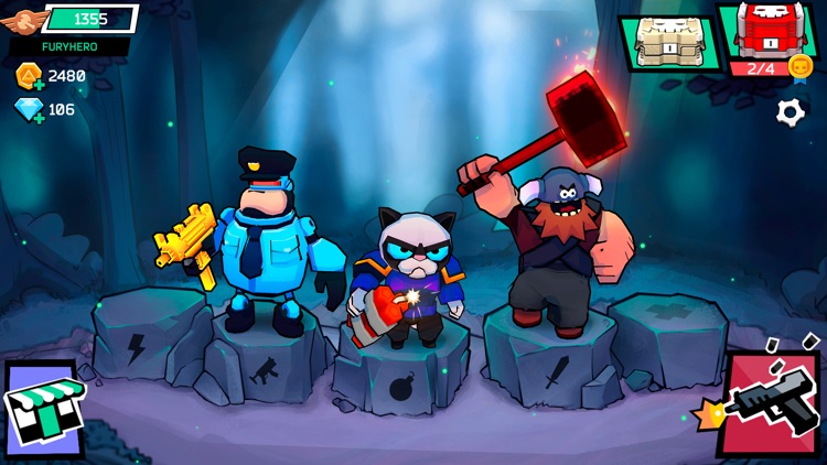 Fury Wars Escort Mode Screenshot